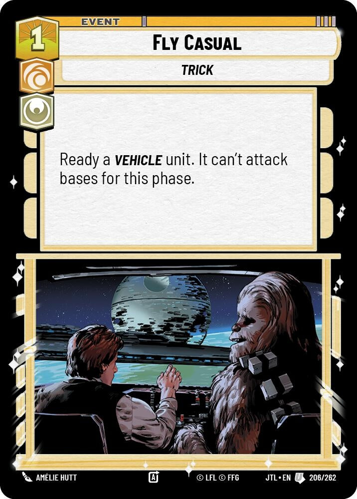 Image for Fly Casual (206/262) (Jump to Lightspeed) - Star Wars: Unlimited