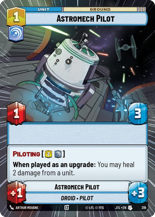 Image for Astromech Pilot (Hyperspace) (319) (Jump to Lightspeed) - Star Wars: Unlimited