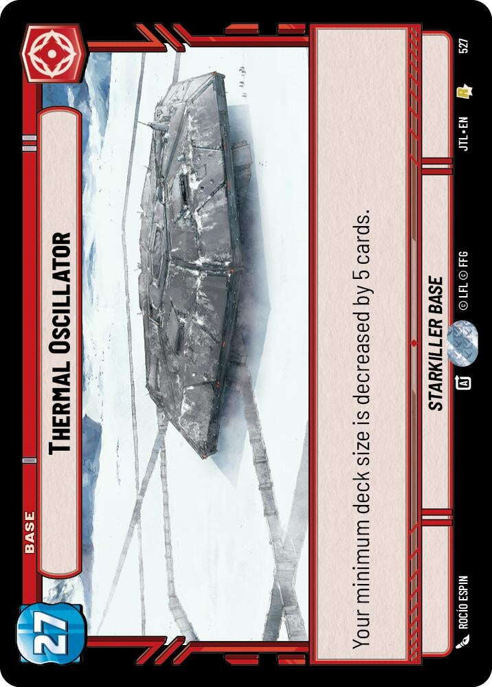 Image for Thermal Oscillator (Foil) (527) (Jump to Lightspeed) - Star Wars: Unlimited