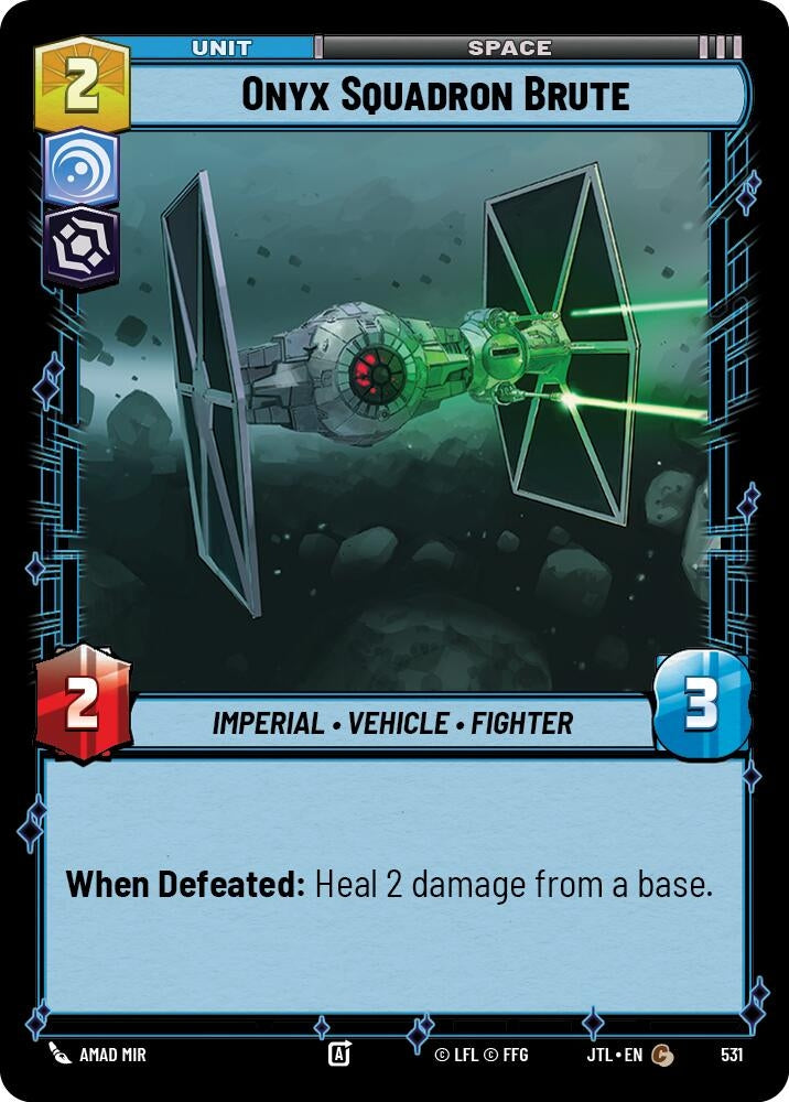 Image for Onyx Squadron Brute (Foil) (531) (Jump to Lightspeed) - Star Wars: Unlimited