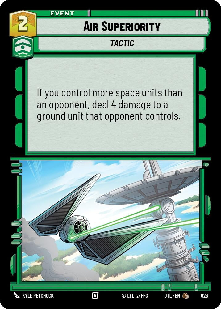 Image for Air Superiority (Foil) (623) (Jump to Lightspeed) - Star Wars: Unlimited