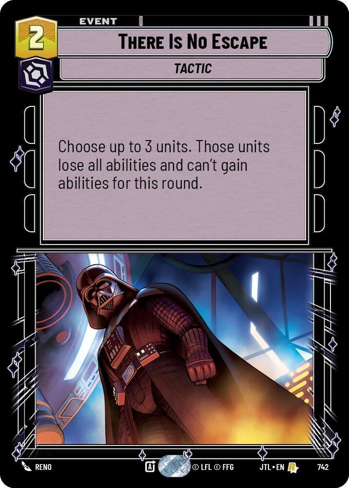 Image for There Is No Escape (Foil) (742) (Jump to Lightspeed) - Star Wars: Unlimited