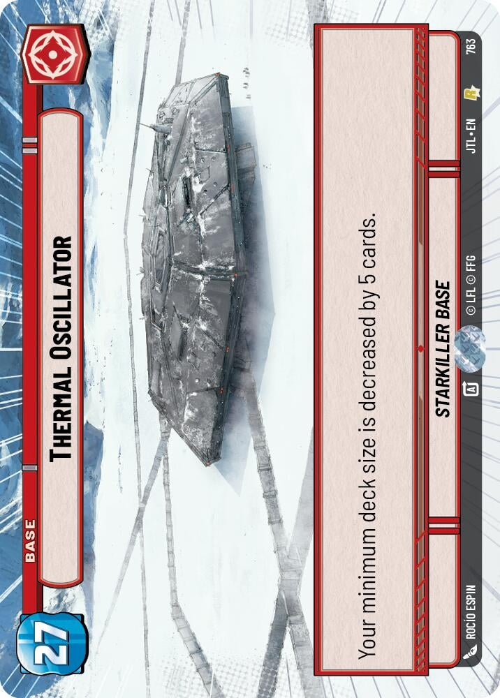 Image for Thermal Oscillator (Hyperspace Foil) (763) (Jump to Lightspeed) - Star Wars: Unlimited