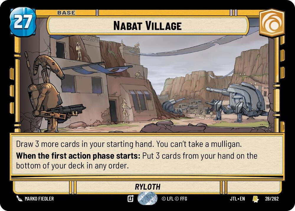 Image for Nabat Village (028/262) (Jump to Lightspeed) - Star Wars: Unlimited