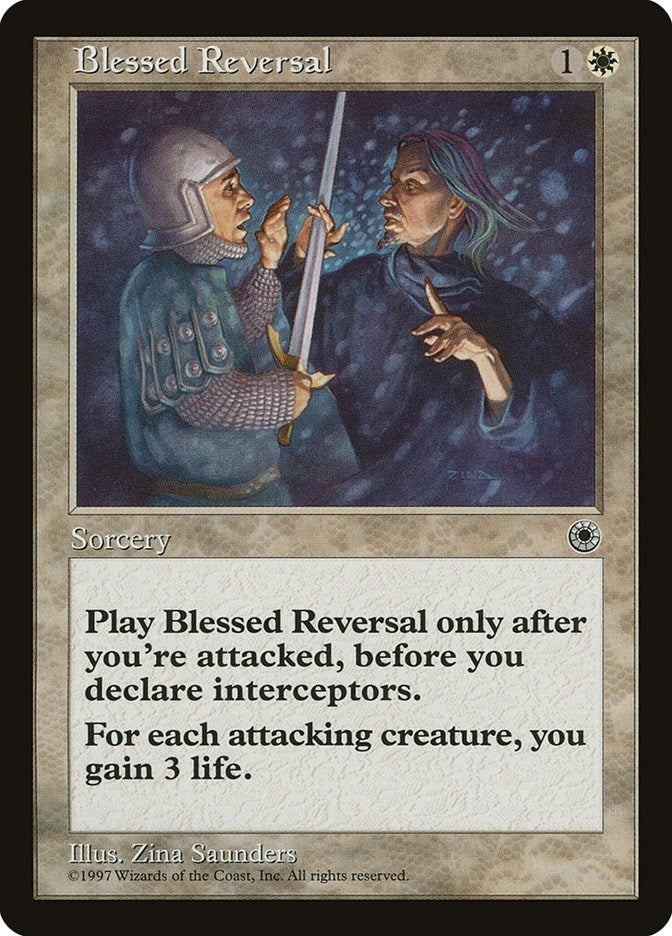 Blessed Reversal [POR] - MTG Single