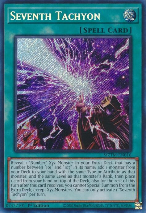 Seventh Tachyon (MZTM-EN016) (Maze of the Master)