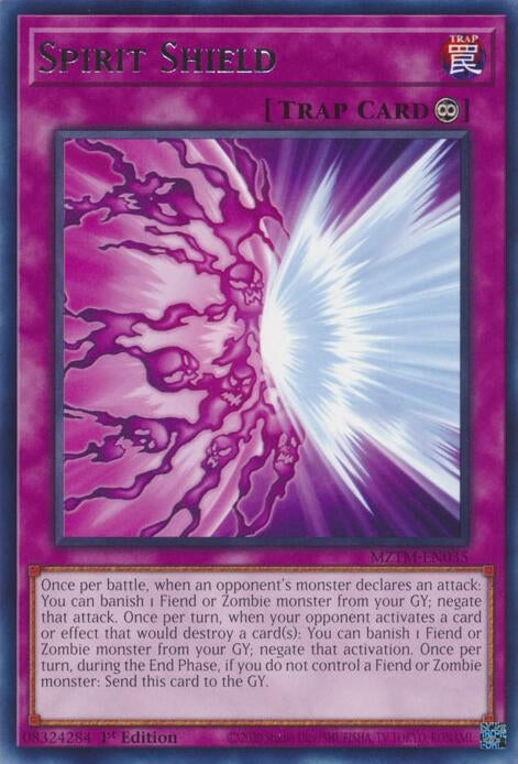 Spirit Shield (MZTM-EN035) (Maze of the Master)