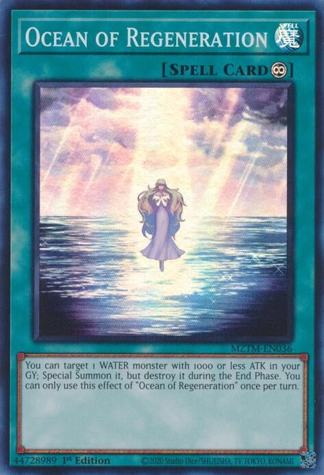 Ocean of Regeneration (MZTM-EN036) (Maze of the Master)