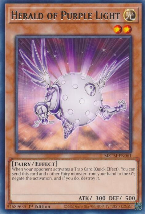 Herald of Purple Light (MZTM-EN061) (Maze of the Master)