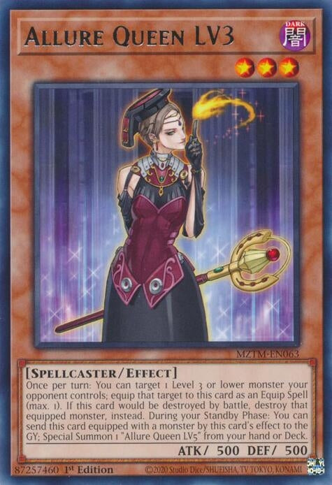 Allure Queen LV3 (MZTM-EN063) (Maze of the Master)