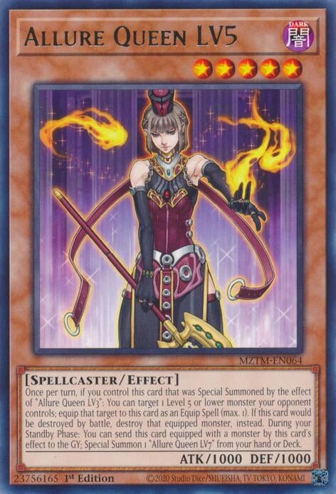 Allure Queen LV5 (MZTM-EN064) (Maze of the Master)