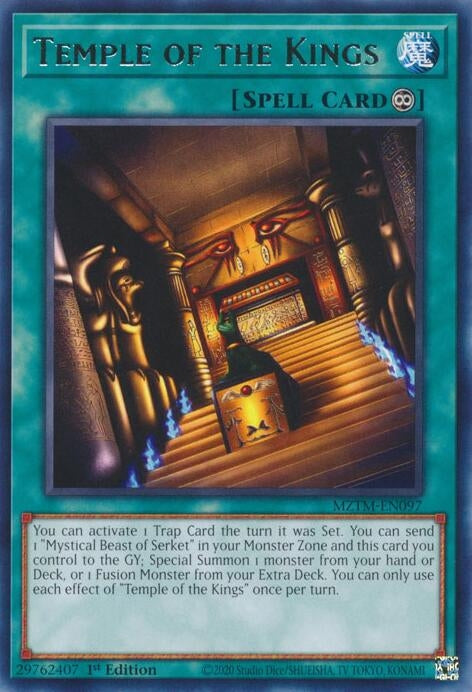 Temple of the Kings (MZTM-EN097) (Maze of the Master)