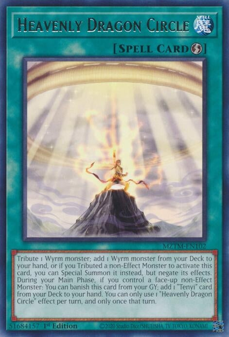 Heavenly Dragon Circle (MZTM-EN102) (Maze of the Master)