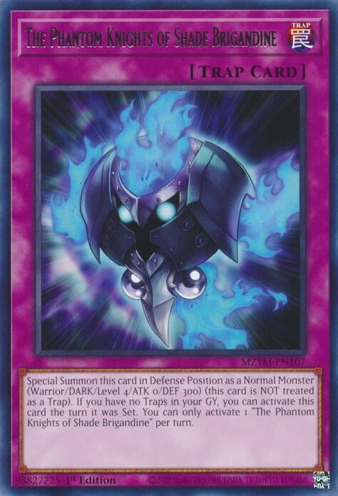 The Phantom Knights of Shade Brigandine (MZTM-EN107) (Maze of the Master)