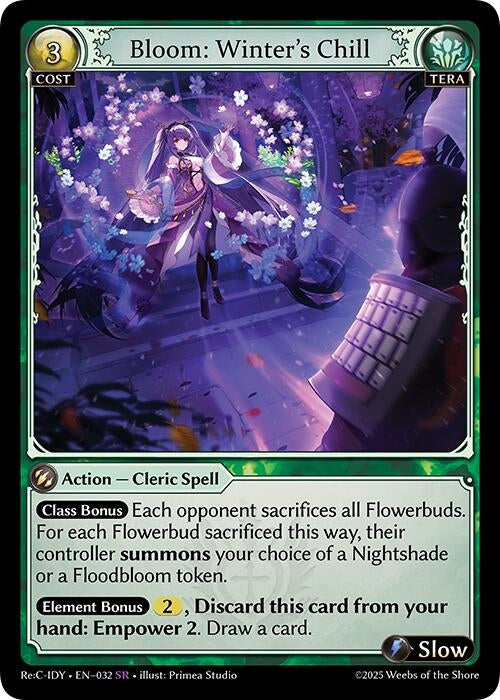 Image for Bloom: Winter's Chill (032) (Diao Chan Re: Collection, Idyll Corsage) - Grand Archive TCG