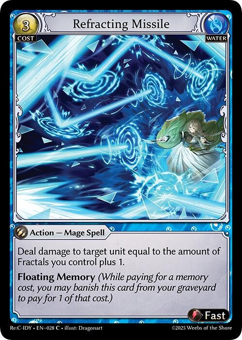 Image for Refracting Missile (028) (Diao Chan Re: Collection, Idyll Corsage) - Grand Archive TCG