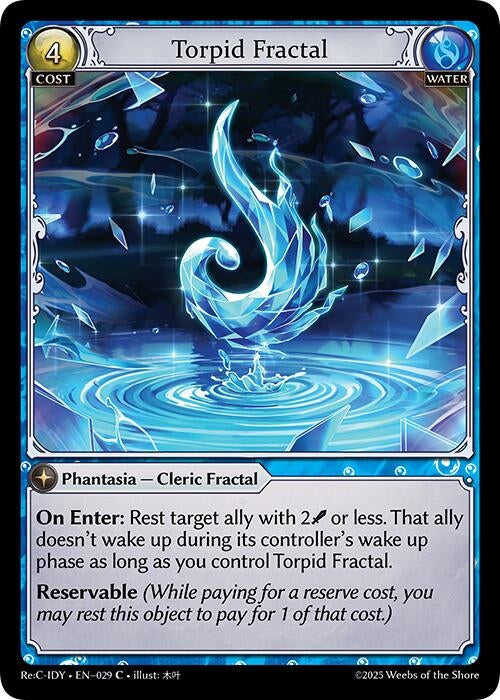 Image for Torpid Fractal (029) (Diao Chan Re: Collection, Idyll Corsage) - Grand Archive TCG