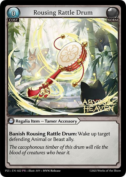 Image for Rousing Rattle Drum (022) (Promotional Cards) - Grand Archive TCG