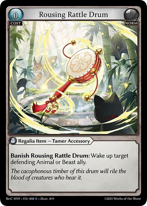 Image for Rousing Rattle Drum (008) (Guo Jia Re: Collection, Heaven’s Favored) - Grand Archive TCG