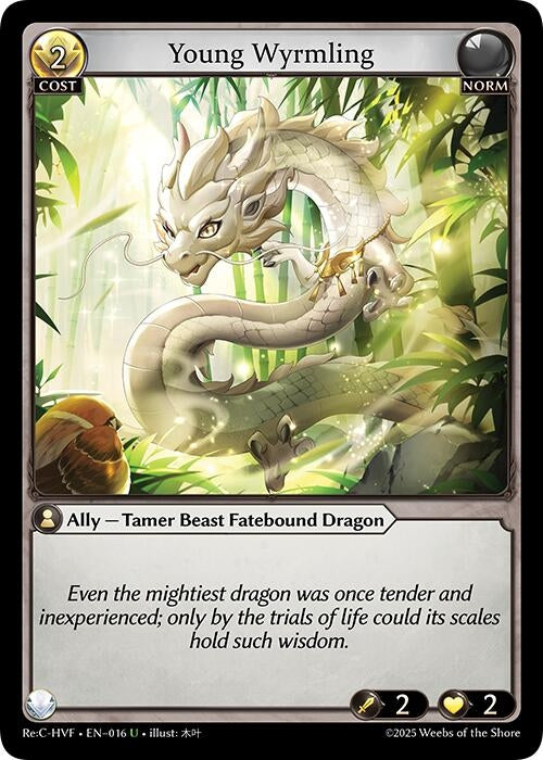 Image for Young Wyrmling (016) (Guo Jia Re: Collection, Heaven’s Favored) - Grand Archive TCG