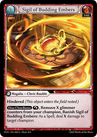 Sigil of Budding Embers (020) (Abyssal Heaven)