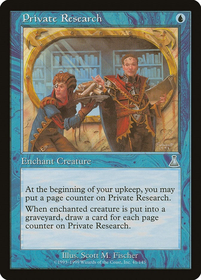 Private Research (41) [UDS] - MTG Single