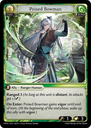 Poised Bowman (166) (HVN)