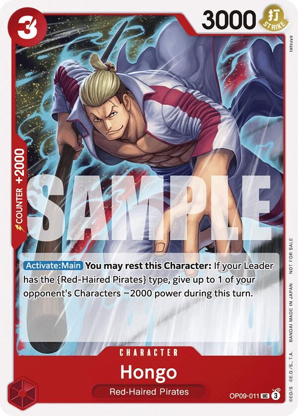 Image for Hongo (Tournament Pack 2025 Vol. 2) (OP09-011) (One Piece Promotion Cards) - One Piece Card Game
