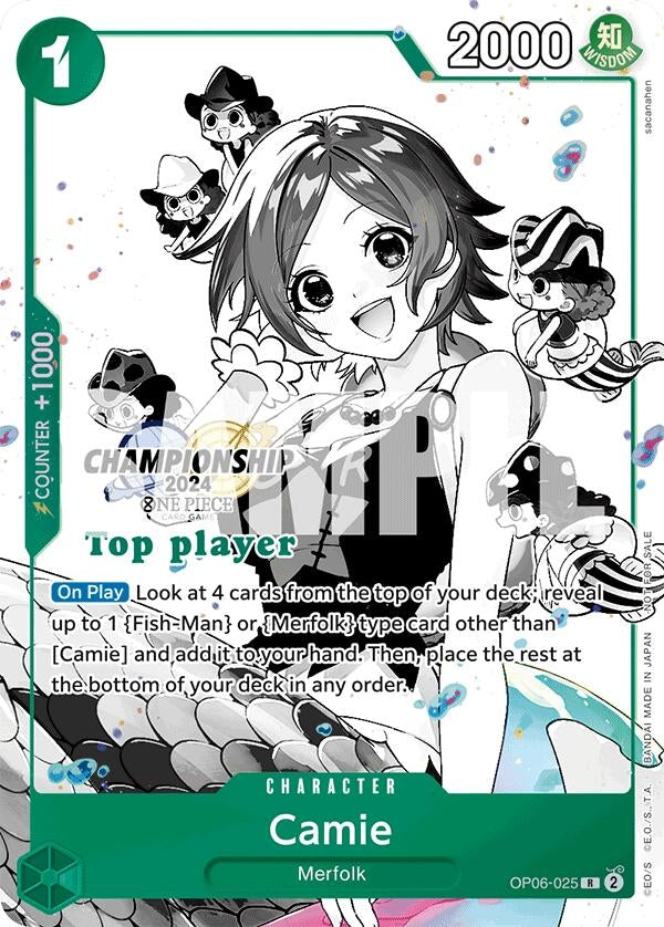 Image for Camie (Championship 2024 Top Player Pack Vol. 2) (OP06-025) (One Piece Promotion Cards) - One Piece Card Game