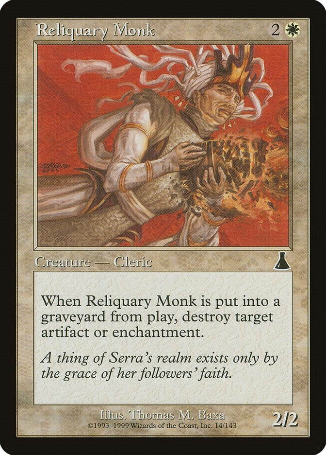 Reliquary Monk (14) [UDS] - MTG Single