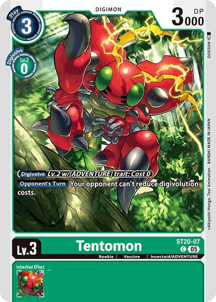 Image for Tentomon (ST20-07 C) (Starter Deck 20: Protector of Light) - Digimon Card Game