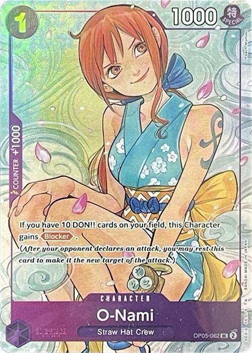 Image for O-Nami (Illustration Box Vol.1) (OP05-062) (One Piece Promotion Cards) - One Piece Card Game