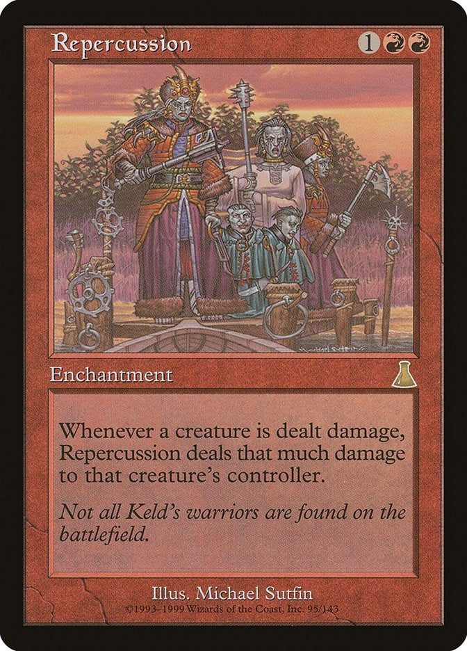 Repercussion (95) [UDS] - MTG Single
