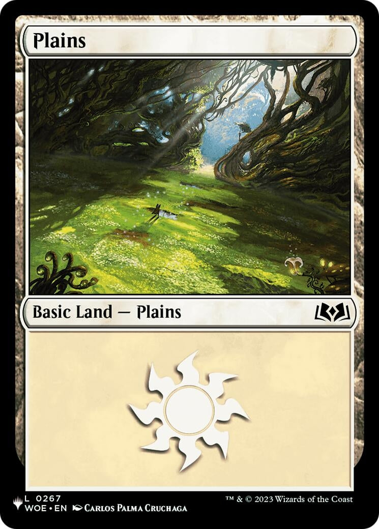 Image for Plains (0267) (WOE) (0267) (The List Reprints) - Magic: The Gathering