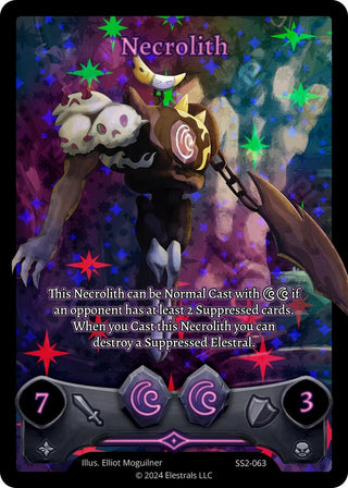 Image for Necrolith (SS2-063) (Shattered Stars Chapter 2 [SS2]) - Elestrals