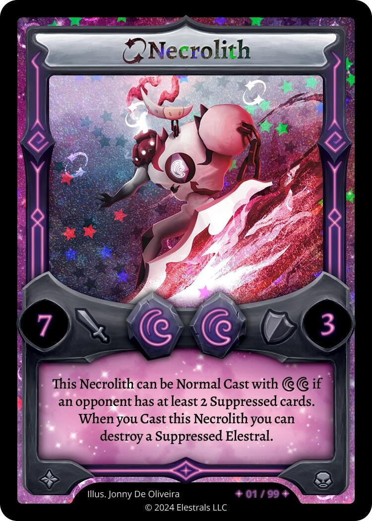 Image for Necrolith (Seralized) (/99) (Shattered Stars Chapter 2 [SS2]) - Elestrals