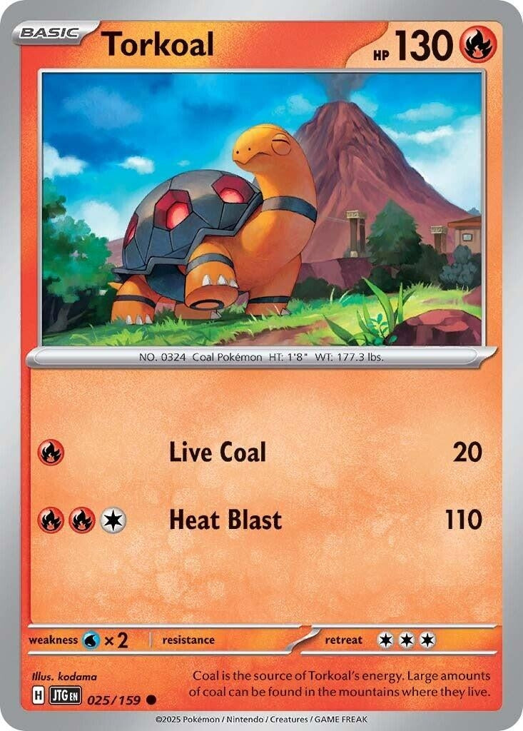 Torkoal (025/159) (SV09: Journey Together)