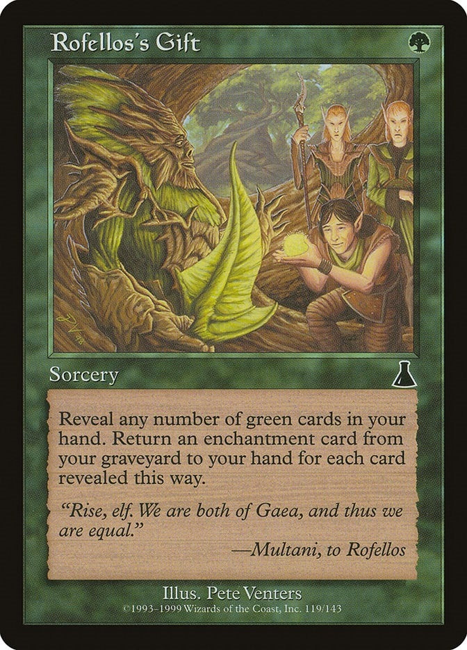 Rofellos’s Gift (119) [UDS] - MTG Single