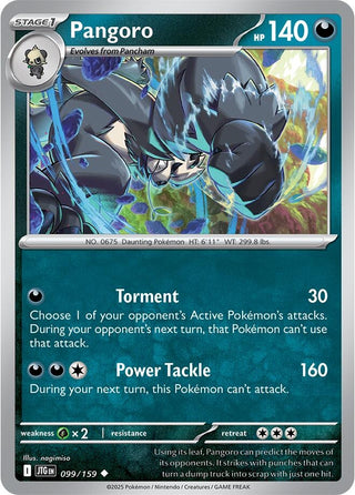 Pangoro (099/159) (SV09: Journey Together)