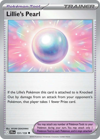 Image for Lillie's Pearl (151/159) (SV09: Journey Together) - Pokemon