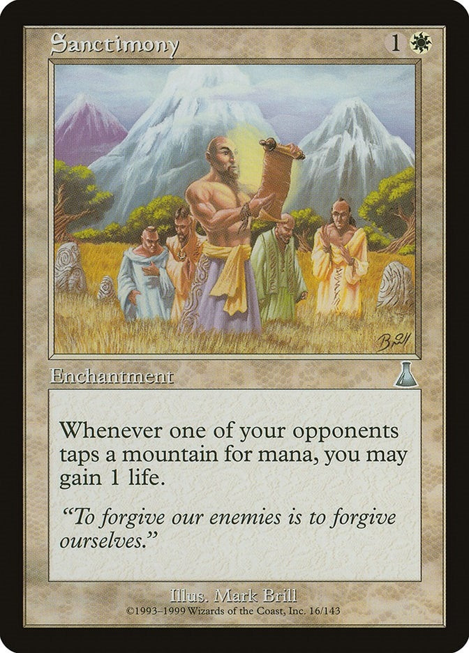 Sanctimony (16) [UDS] - MTG Single