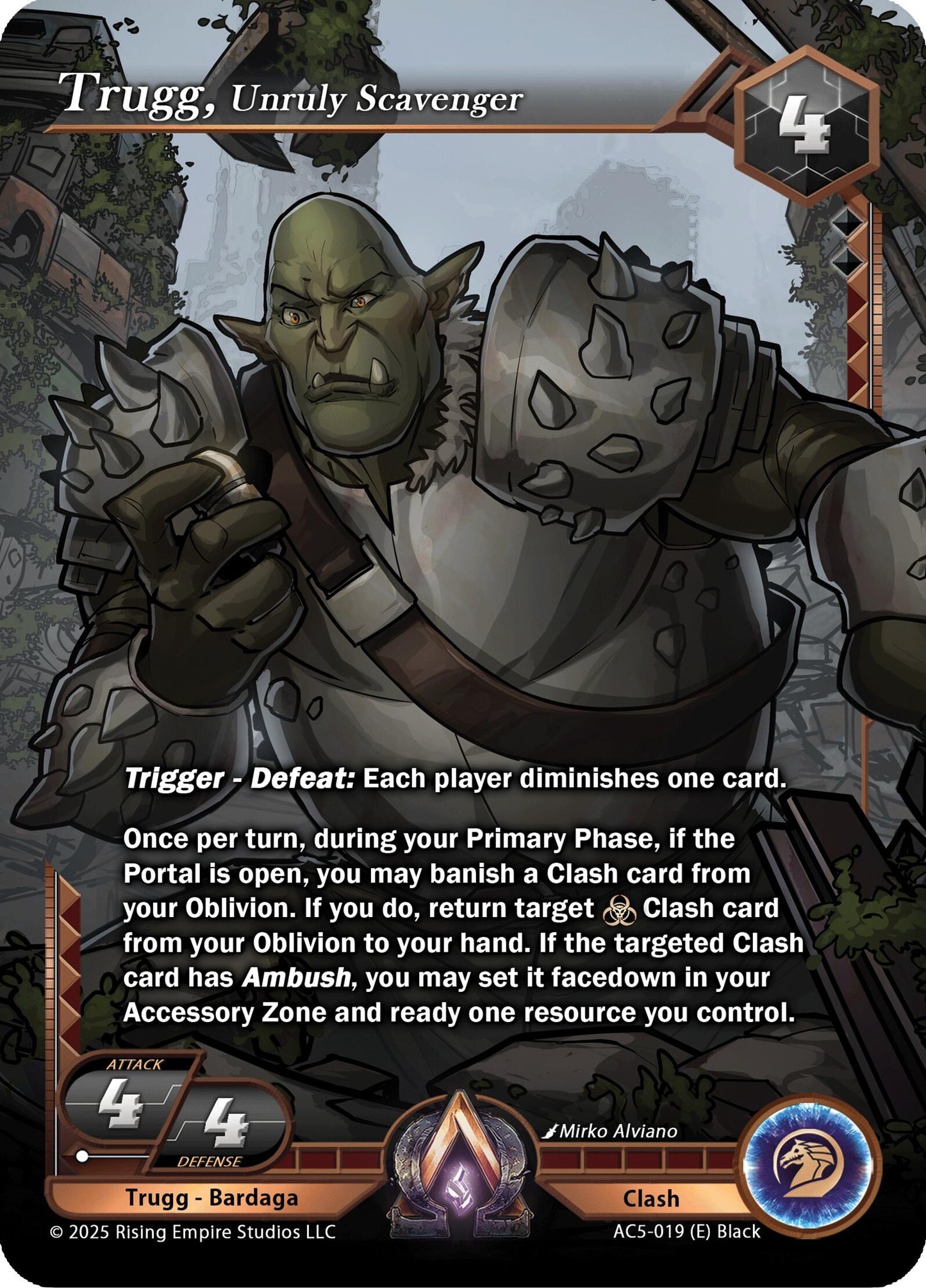 Image for Trugg, Unruly Scavenger (AC5-019) (AC5) - Alpha Clash