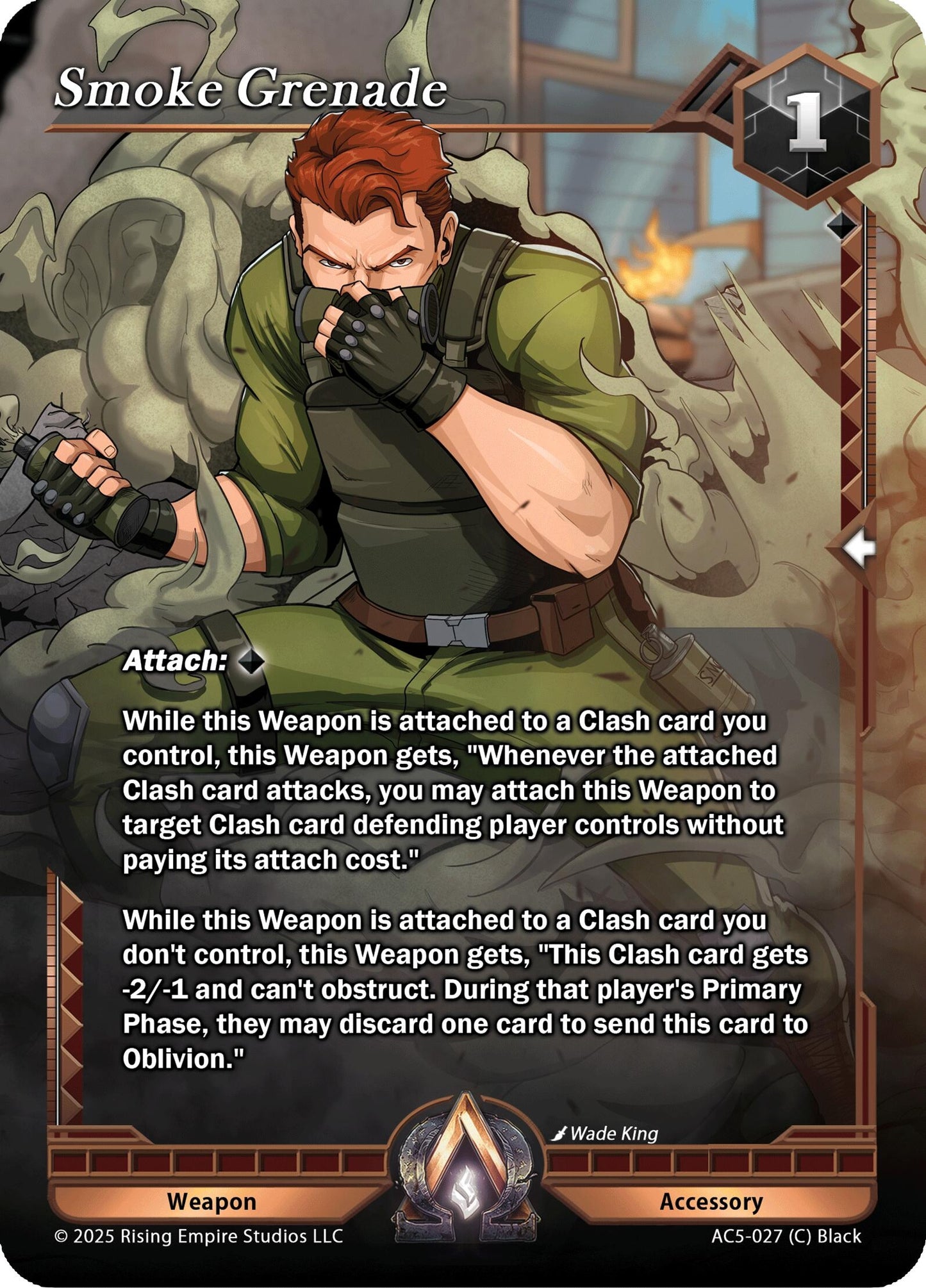 Image for Smoke Grenade (AC5-027) (AC5) - Alpha Clash