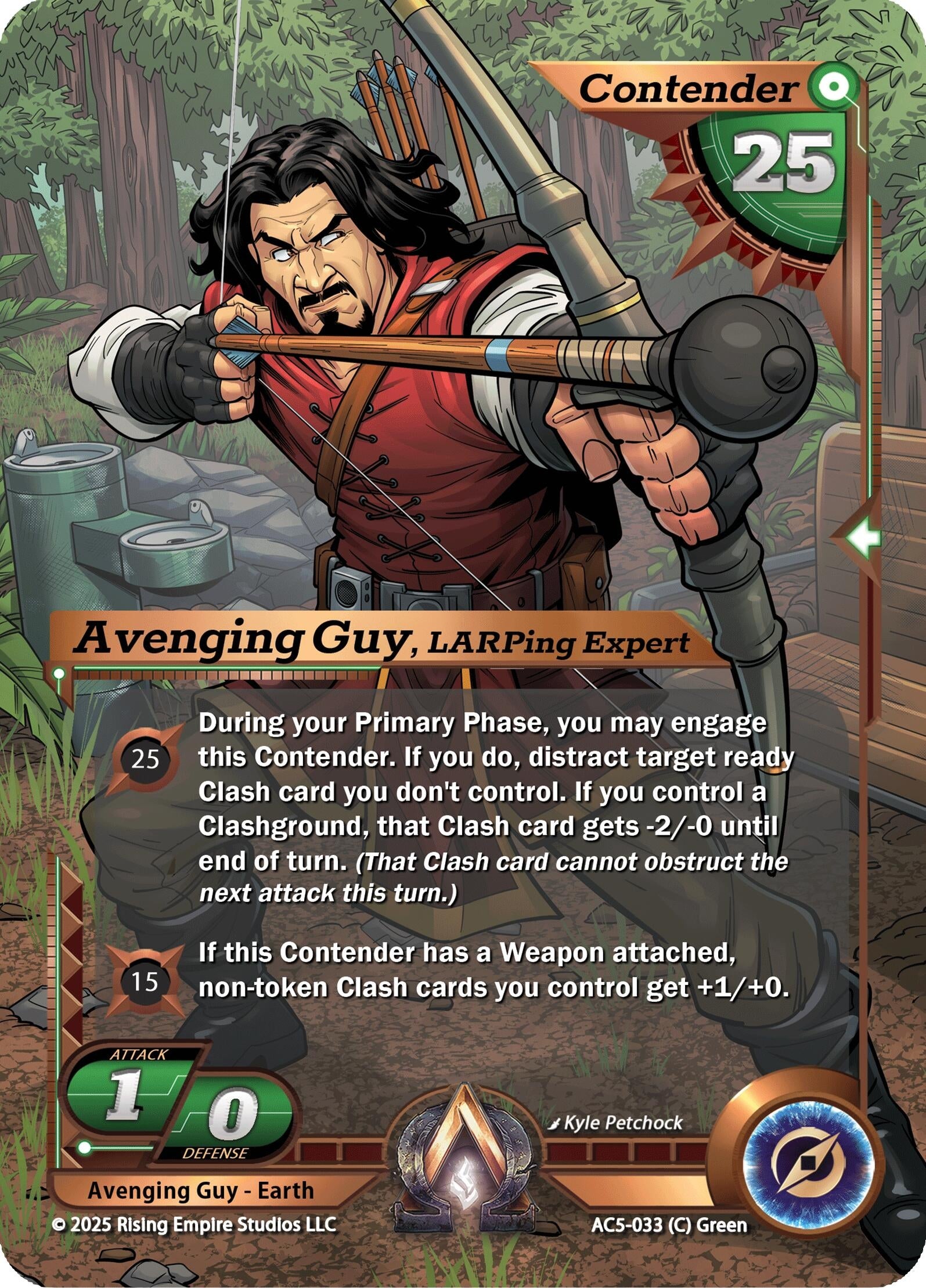 Image for Avenging Guy, LARPing Expert (AC5-033) (AC5) - Alpha Clash