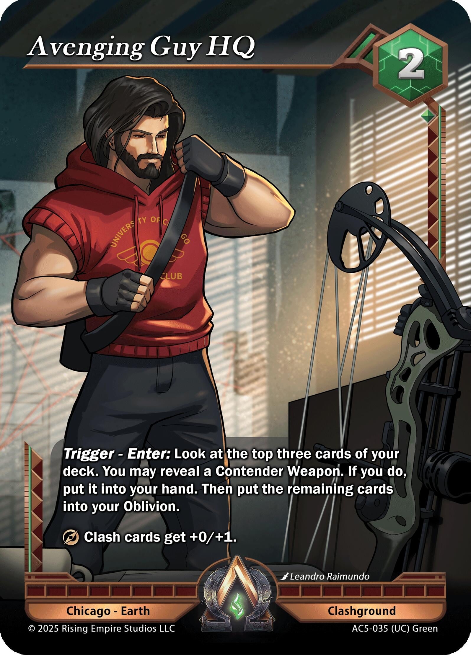 Image for Avenging Guy HQ (AC5-035) (AC5) - Alpha Clash