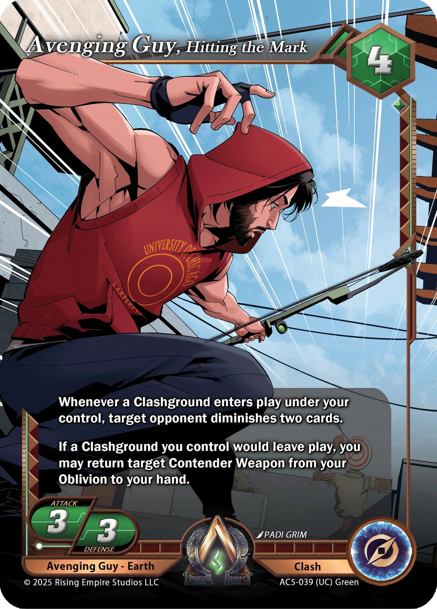 Image for Avenging Guy, Hitting the Mark (AC5-039) (AC5) - Alpha Clash