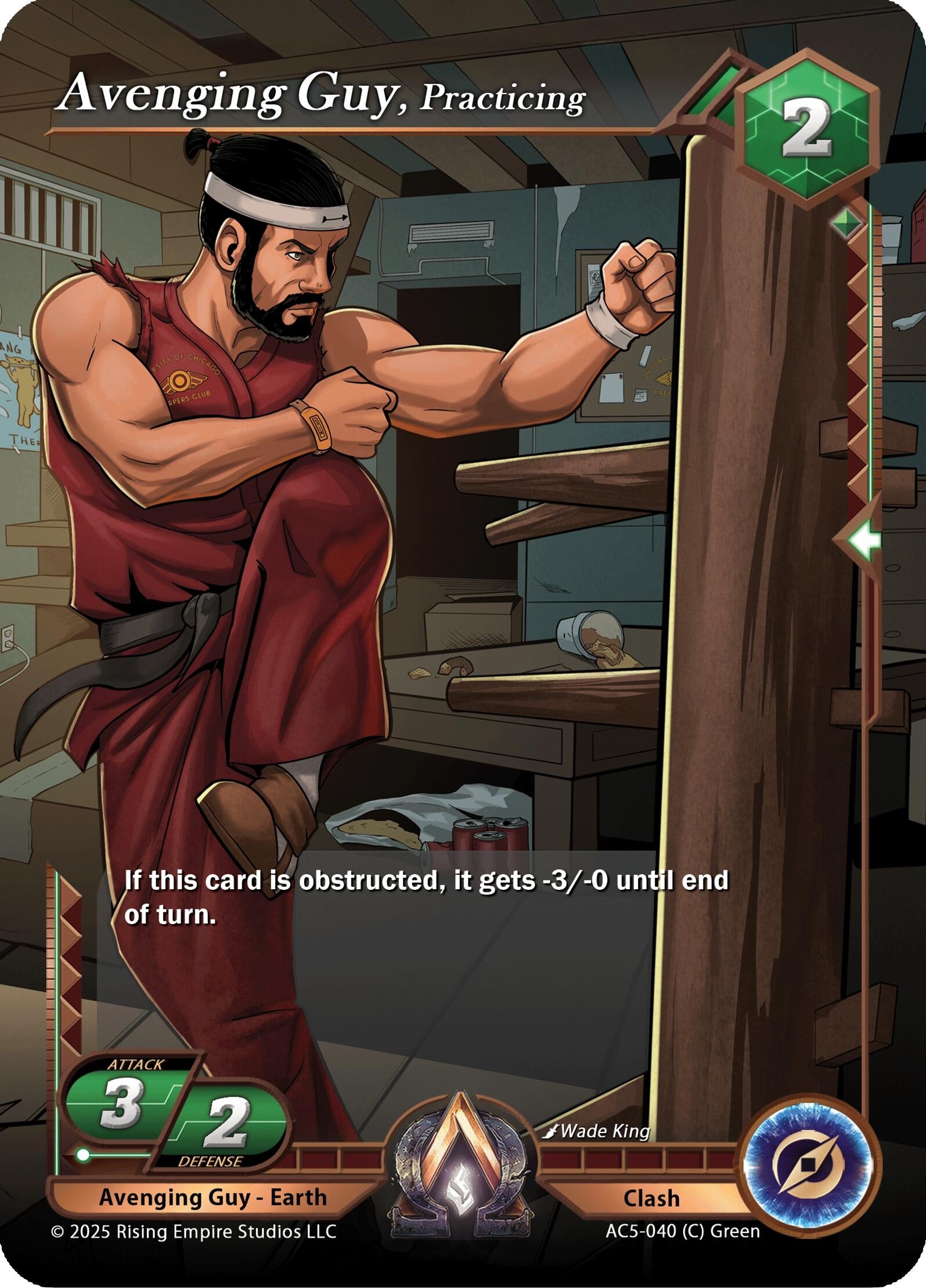 Image for Avenging Guy, Practicing (AC5-040) (AC5) - Alpha Clash