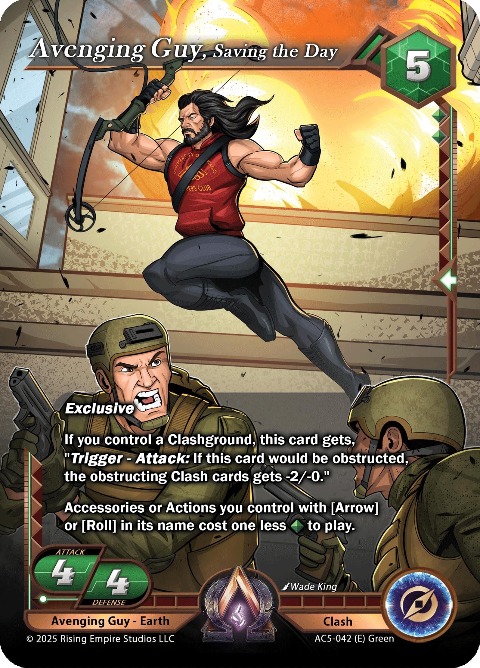 Image for Avenging Guy, Saving the Day (AC5-042) (AC5) - Alpha Clash