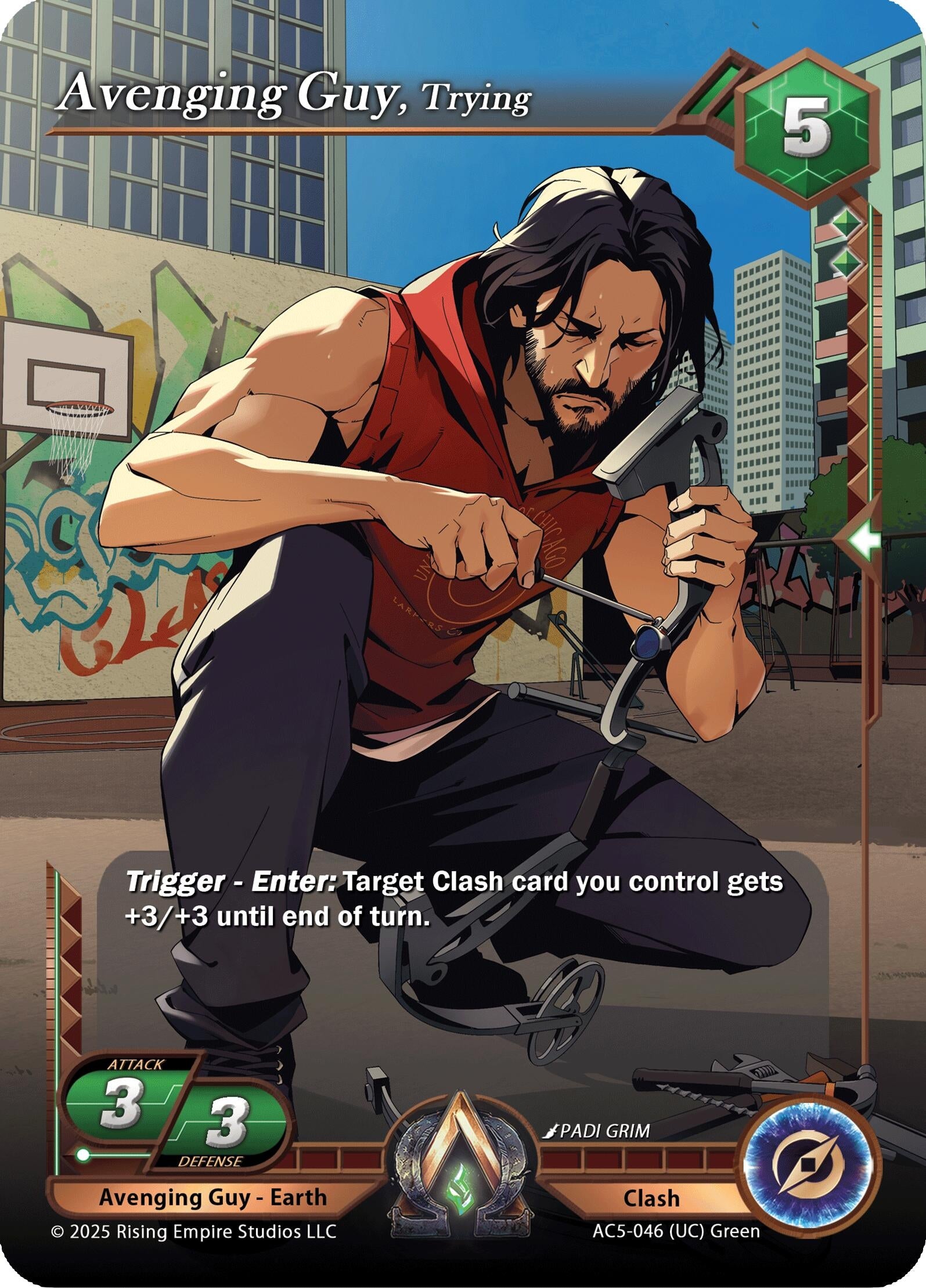 Image for Avenging Guy, Trying (AC5-046) (AC5) - Alpha Clash