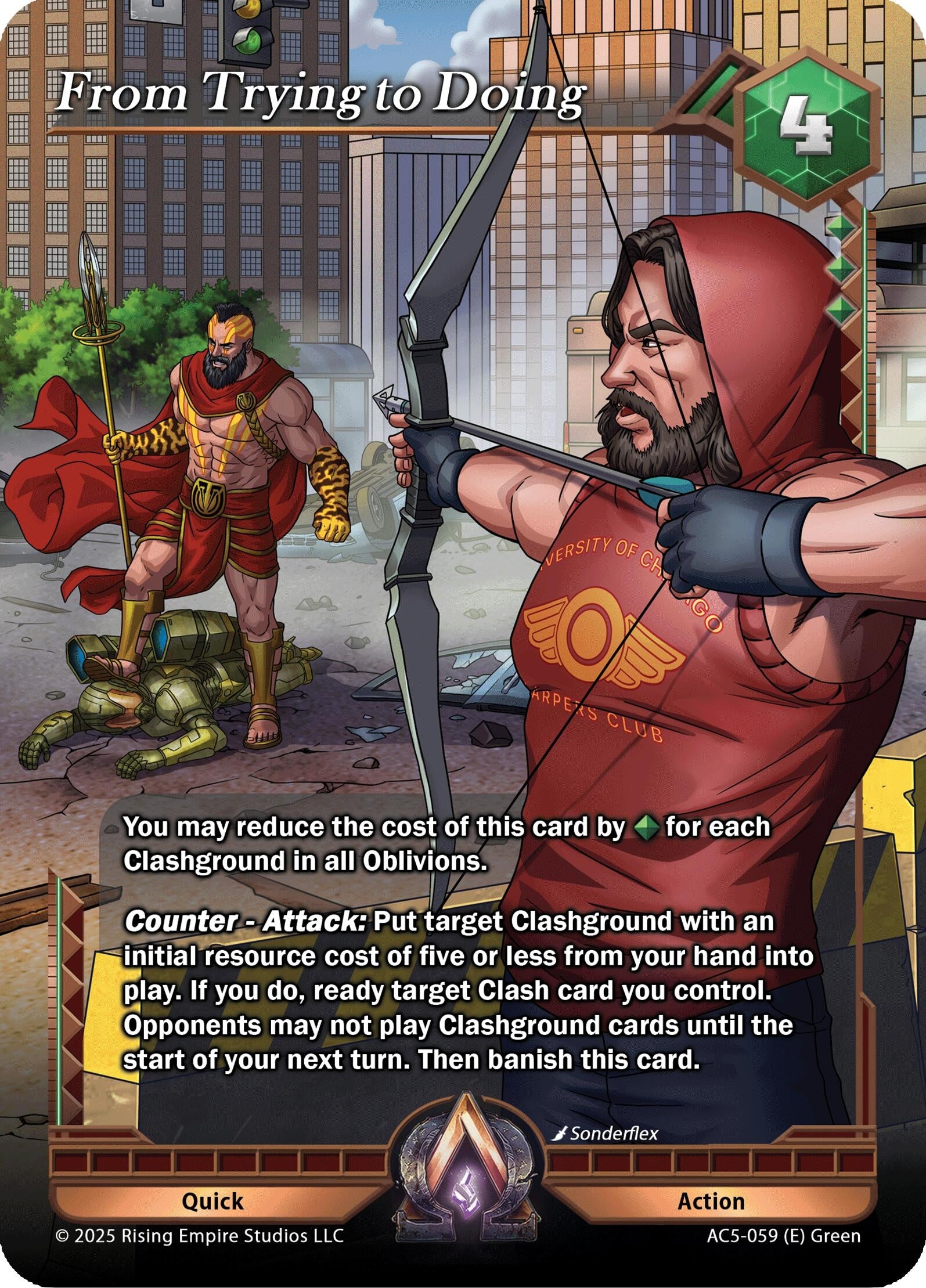 Image for From Trying to Doing (AC5-059) (AC5) - Alpha Clash